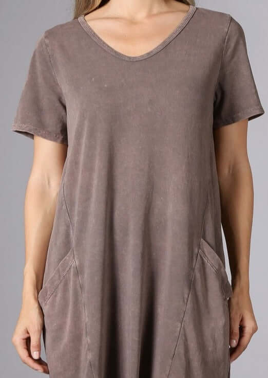 Easy Going Casual Cotton Dress Made in USA