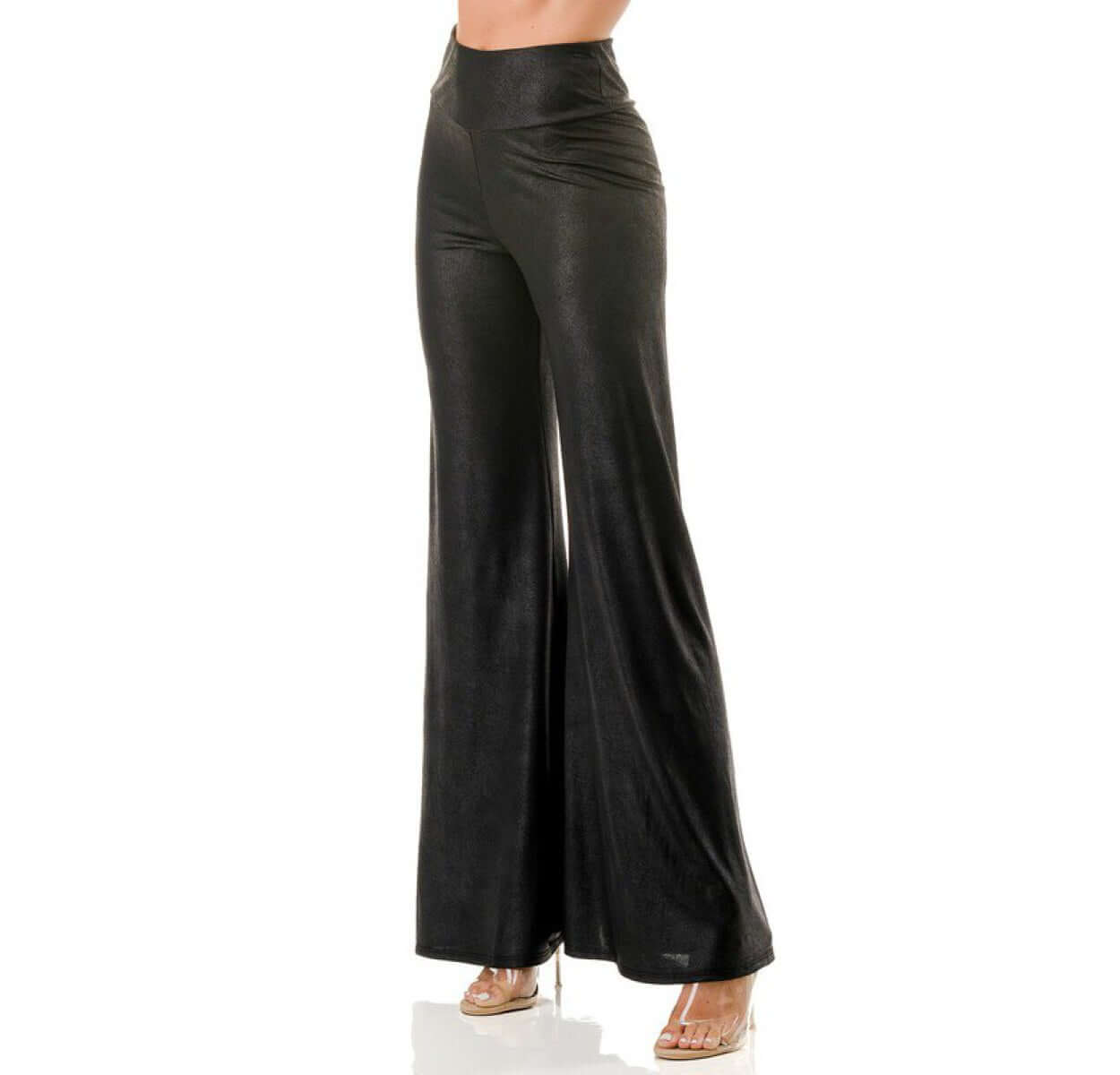 Faux Leather Flares Made in USA