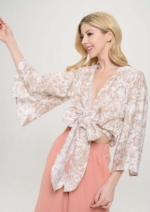 Accent Tie Your Way Cardigan