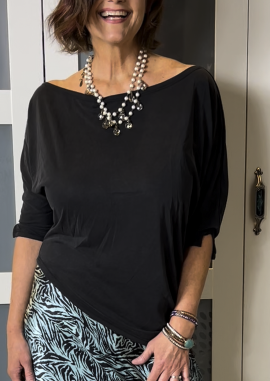 Glass Pearl Fashion Necklace Made in USA