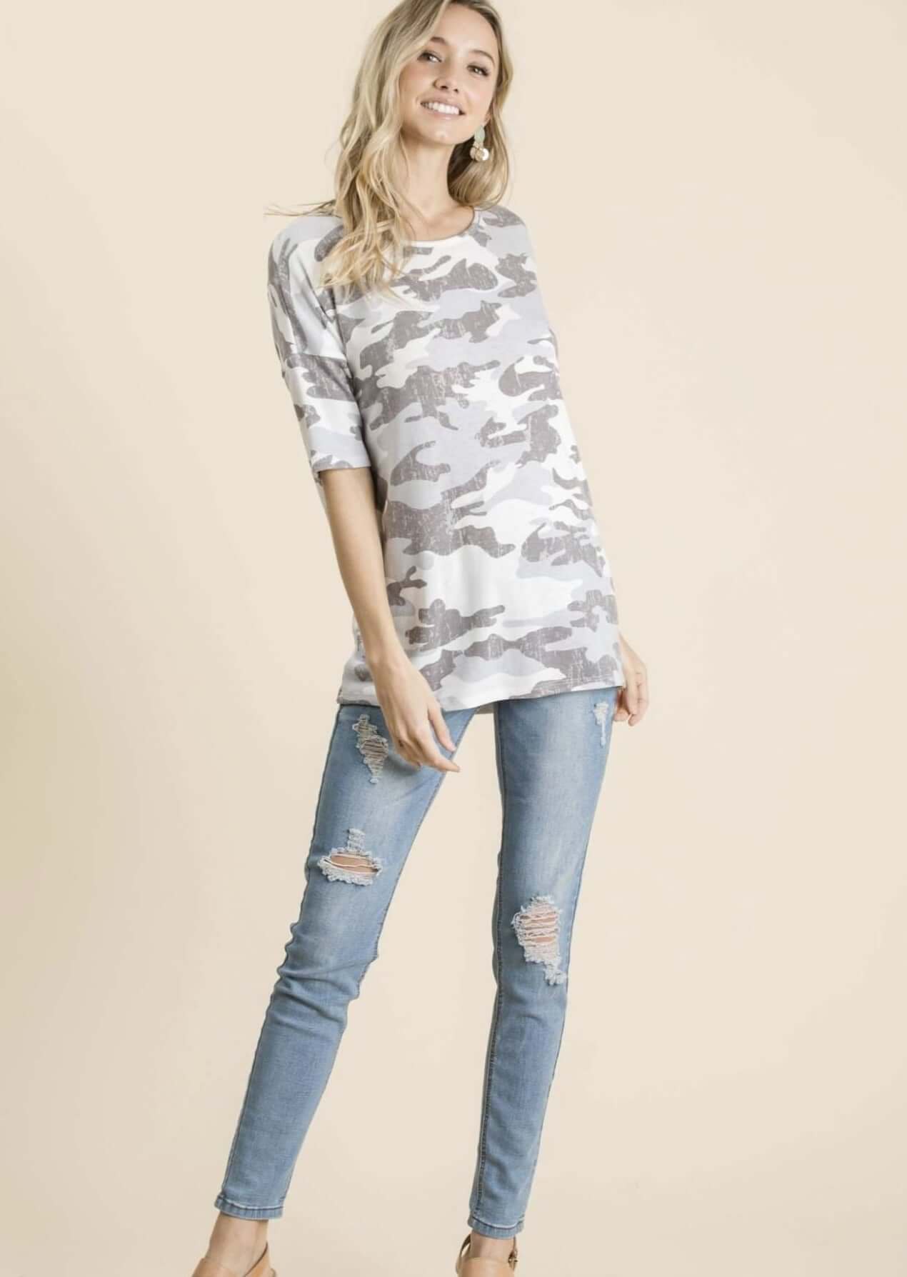 Casual & Soft Camo Tee