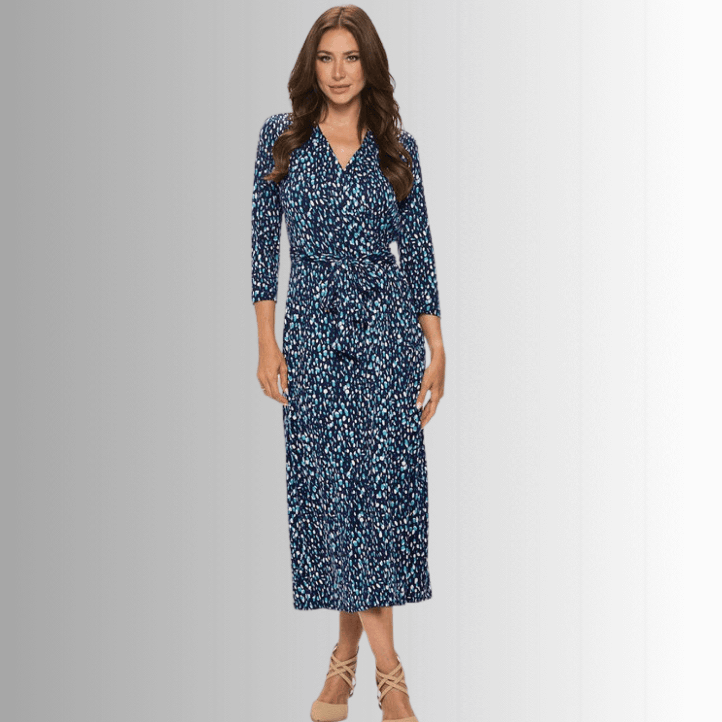 Sleigh the Day Wrap Dress Made in USA