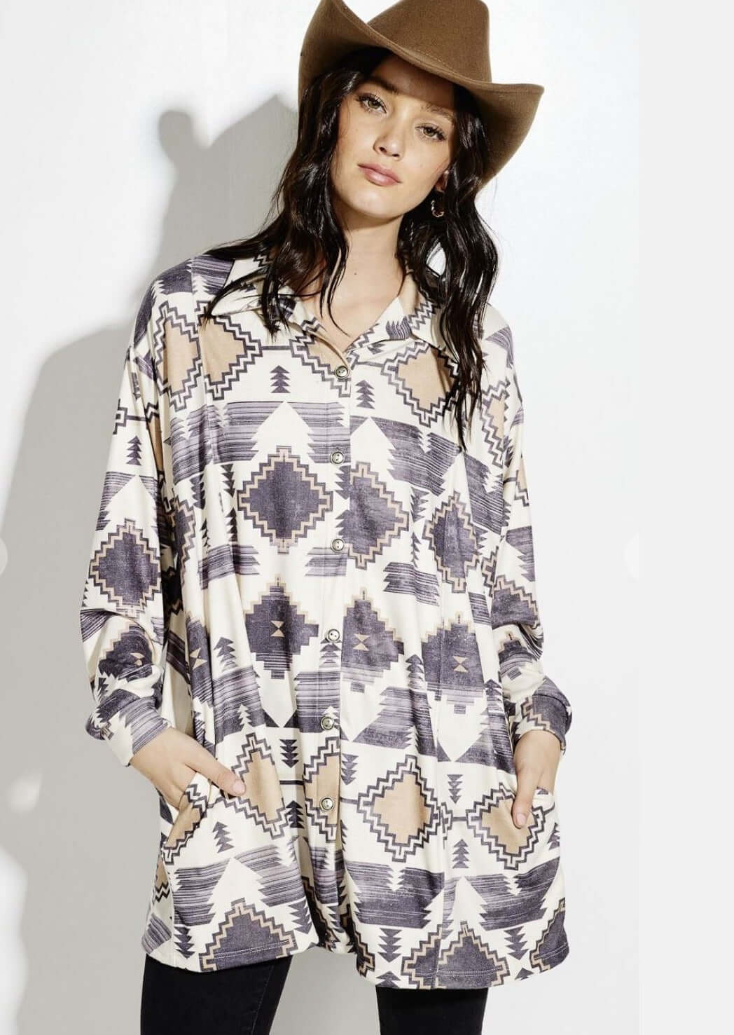 Take Time to Reflect Aztec Jacket