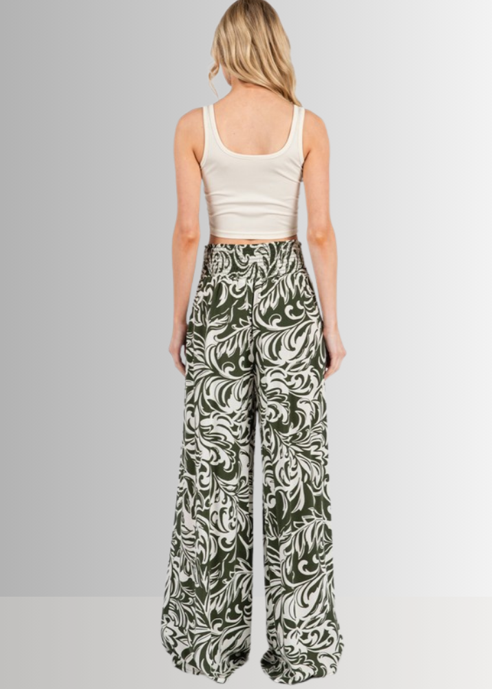 Caribbean Cool Flowy Pants