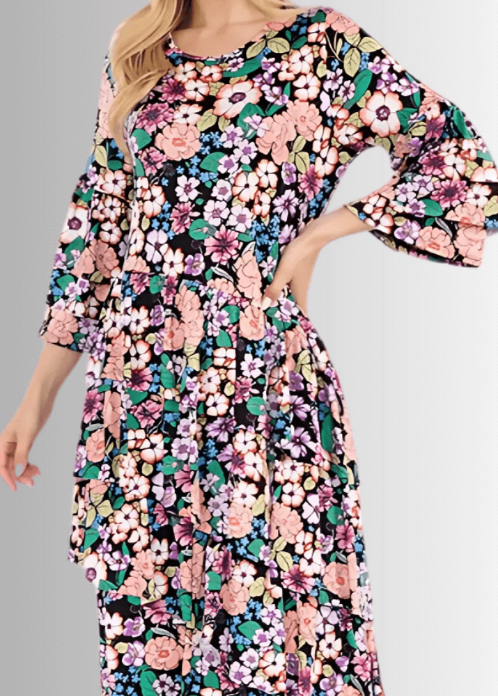 Blooming Sensation Floral Dress