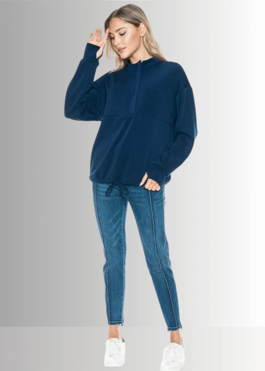 Maggie Dreamy Soft Quarter Zip Pullover