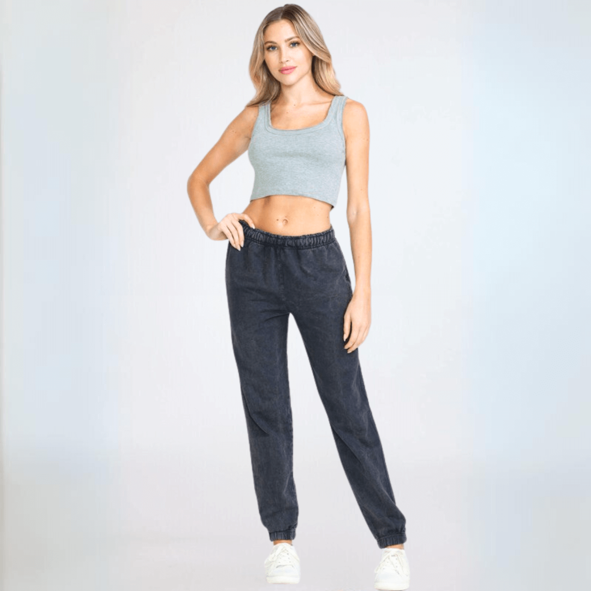 All Day French Terry Pocket Joggers Made in USA