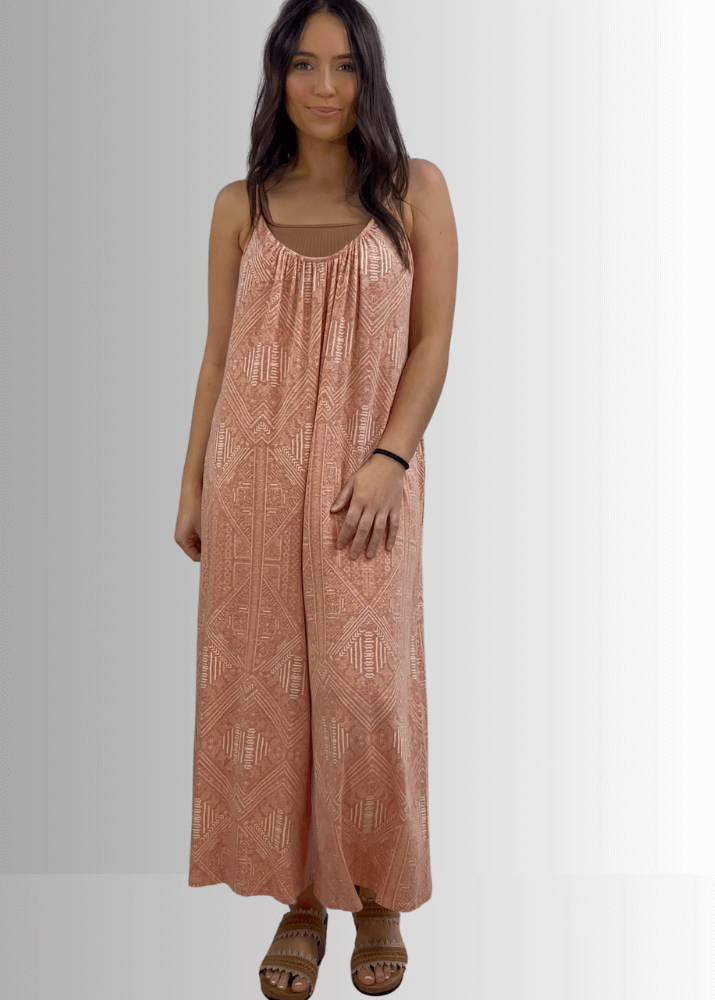 Alice Boho Style Aztec Print Romper