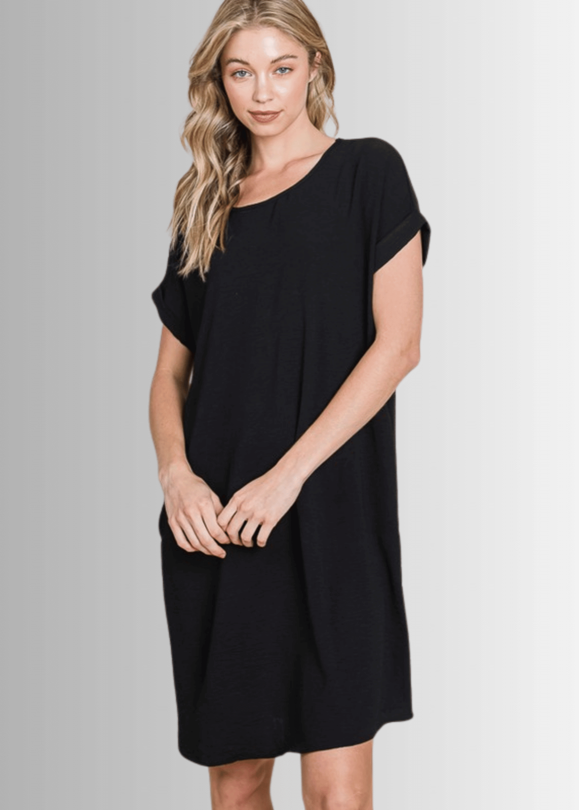 Adley Textured Shirt Dress
