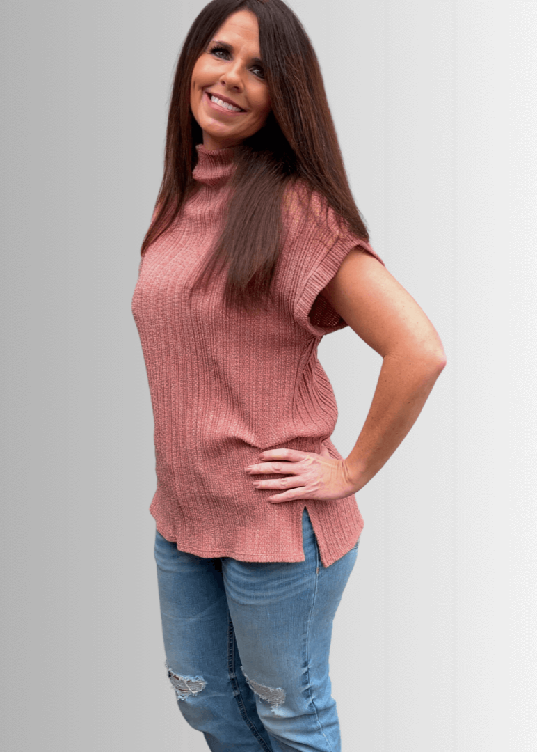 Anna Soft & Cozy Loose Knit Sweater Top