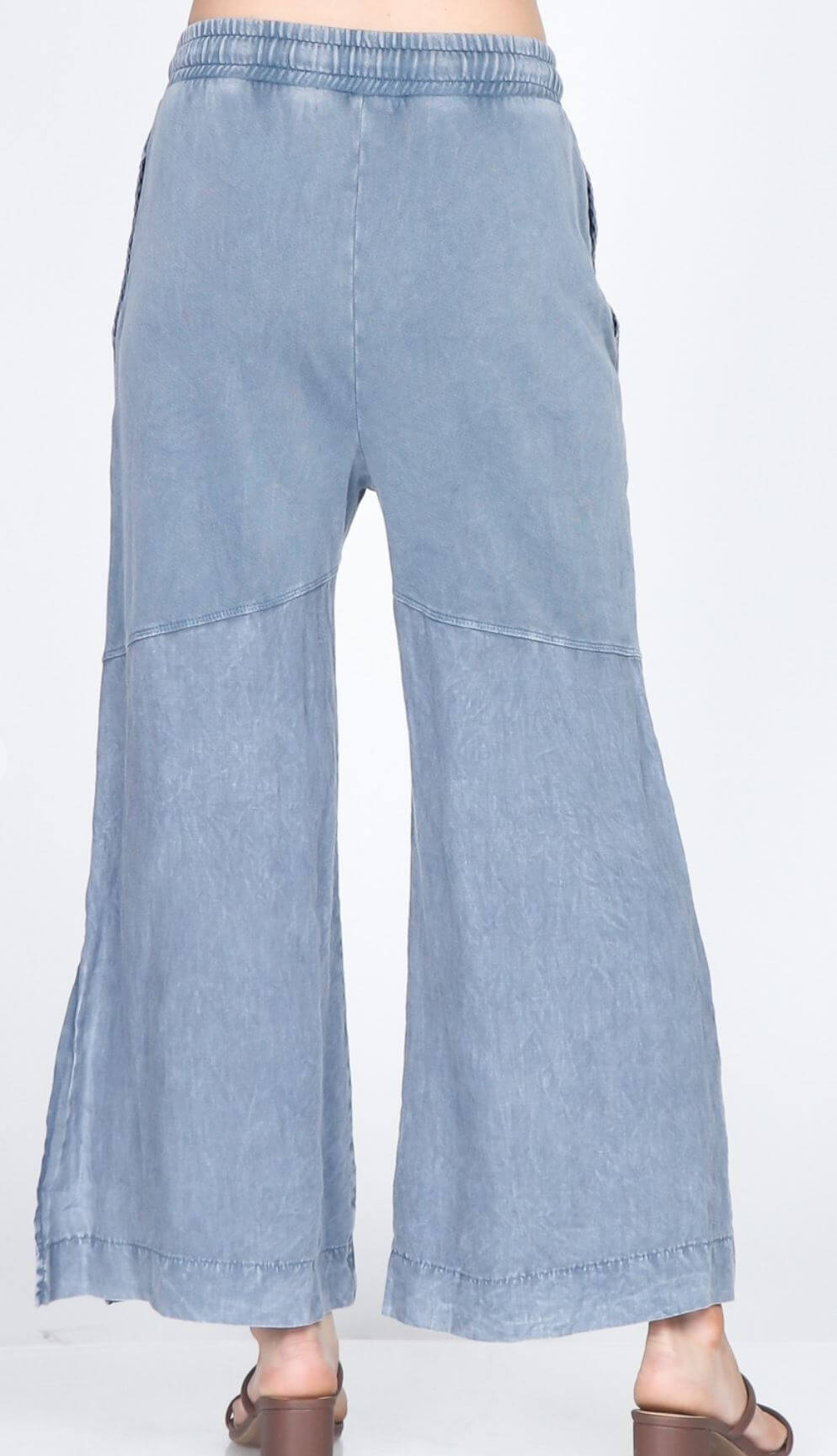 Luxury Linen Wide Leg Pants Made in USA