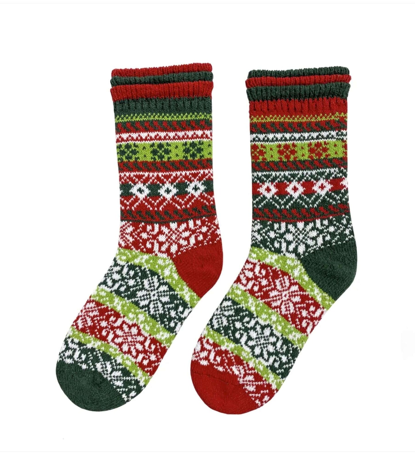HOLLY Knitted Crew Socks Made in USA