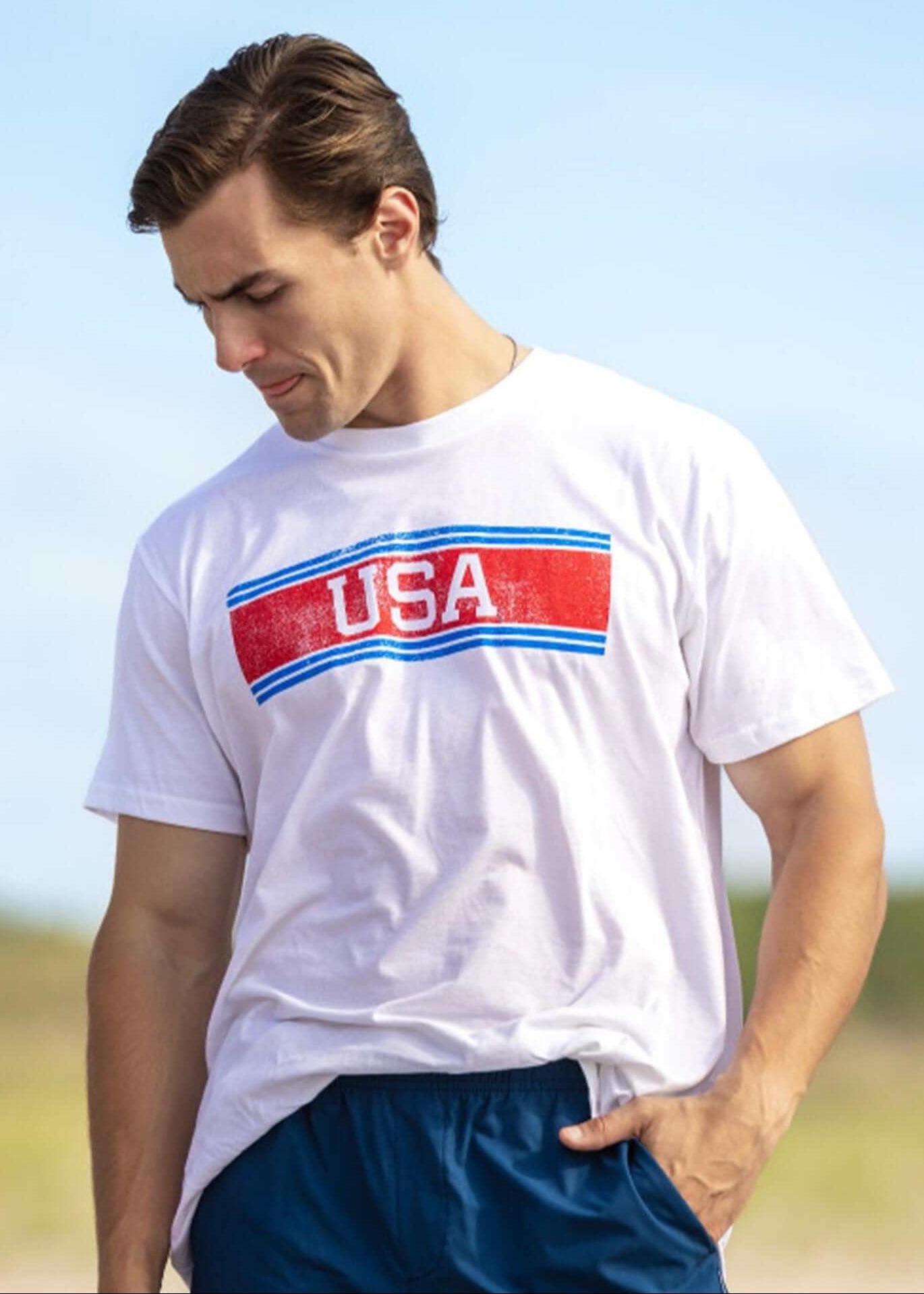 Unisex All-American Cotton Short Sleeve Tee