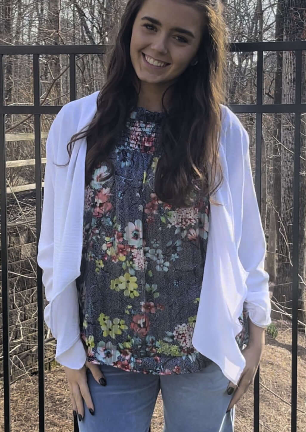 Bright White Open Front Spring/Summer Cardigan Made in USA