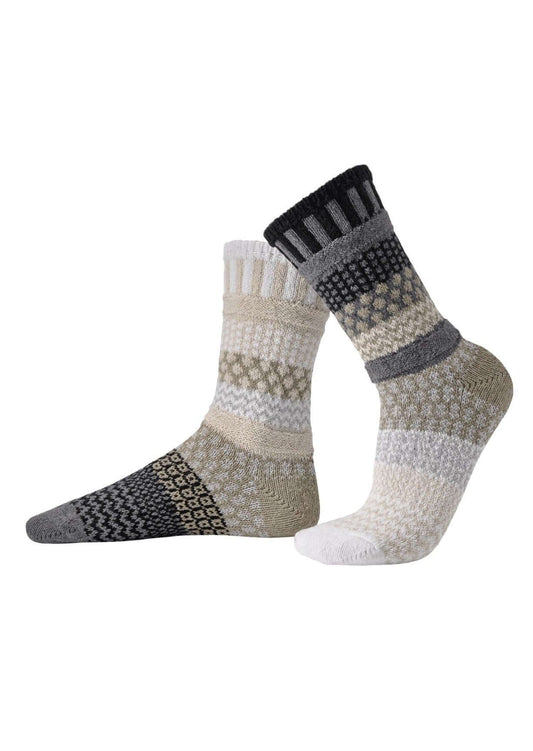 Starlight Knitted Crew Socks Made in USA