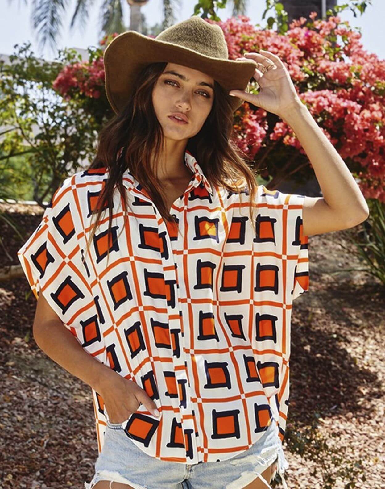 Our Favorite Versatile Button Down Top in Prints