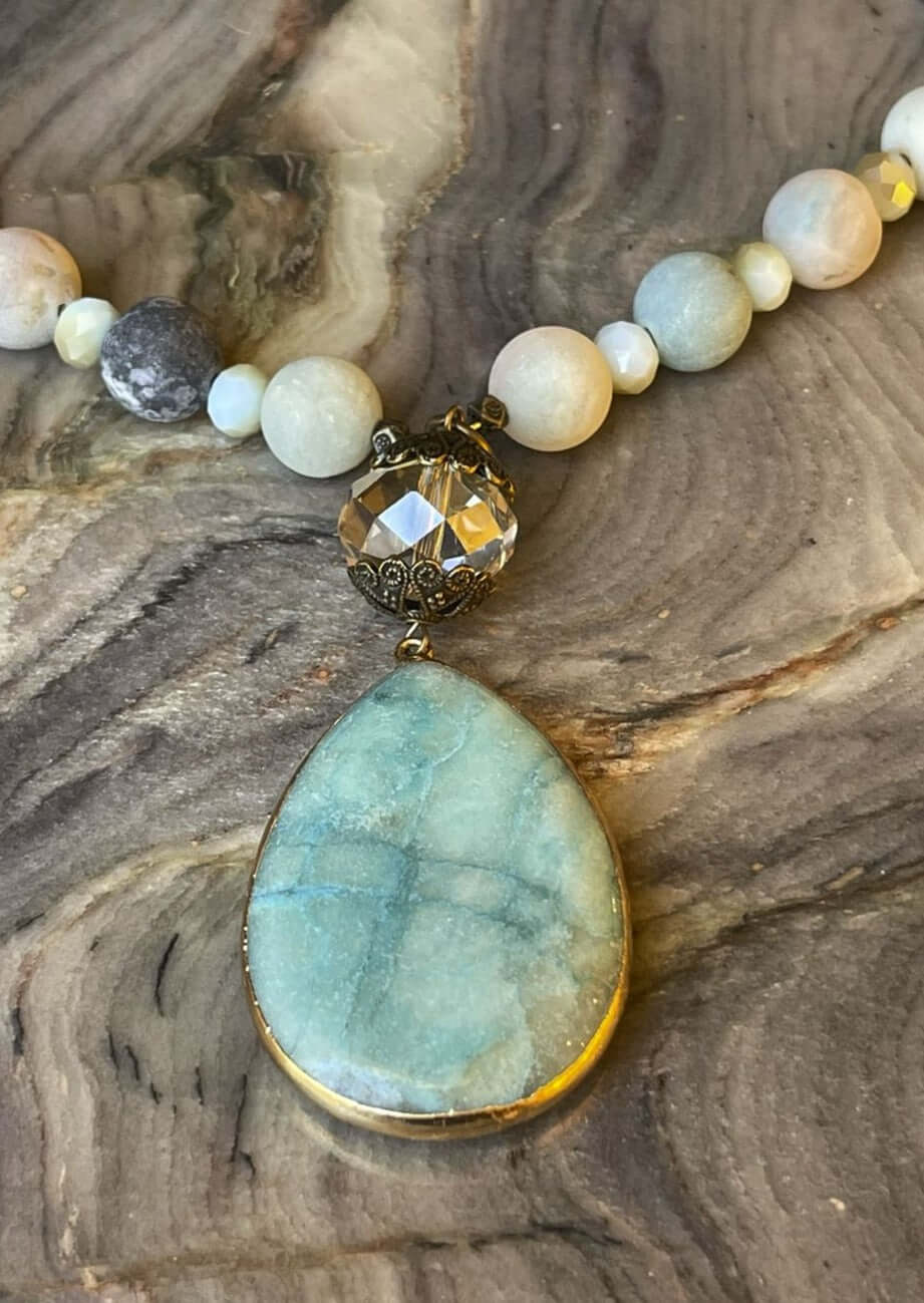 Georgia Bay Statement Necklace Made in USA
