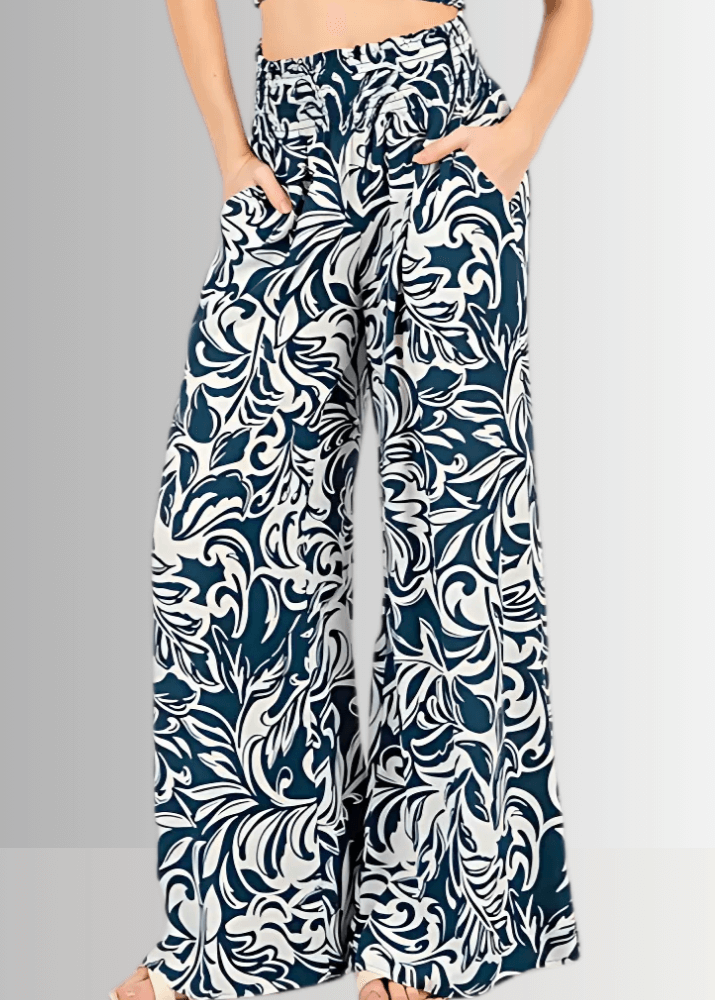 Caribbean Cool Flowy Pants