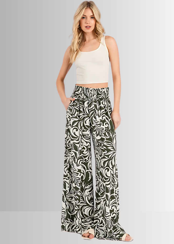 Caribbean Cool Flowy Pants