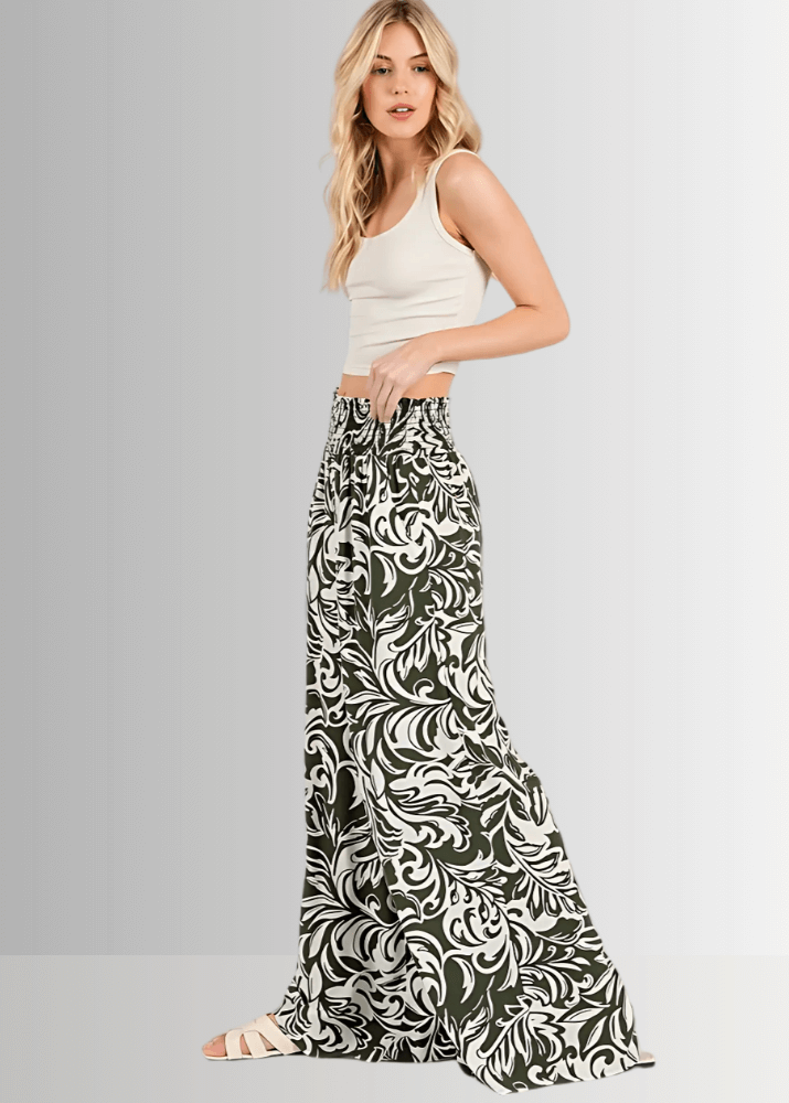 Caribbean Cool Flowy Pants