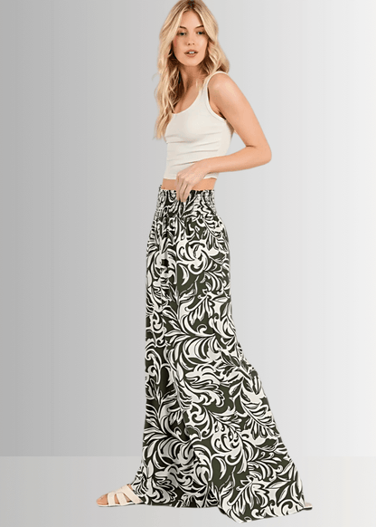 Caribbean Cool Flowy Pants