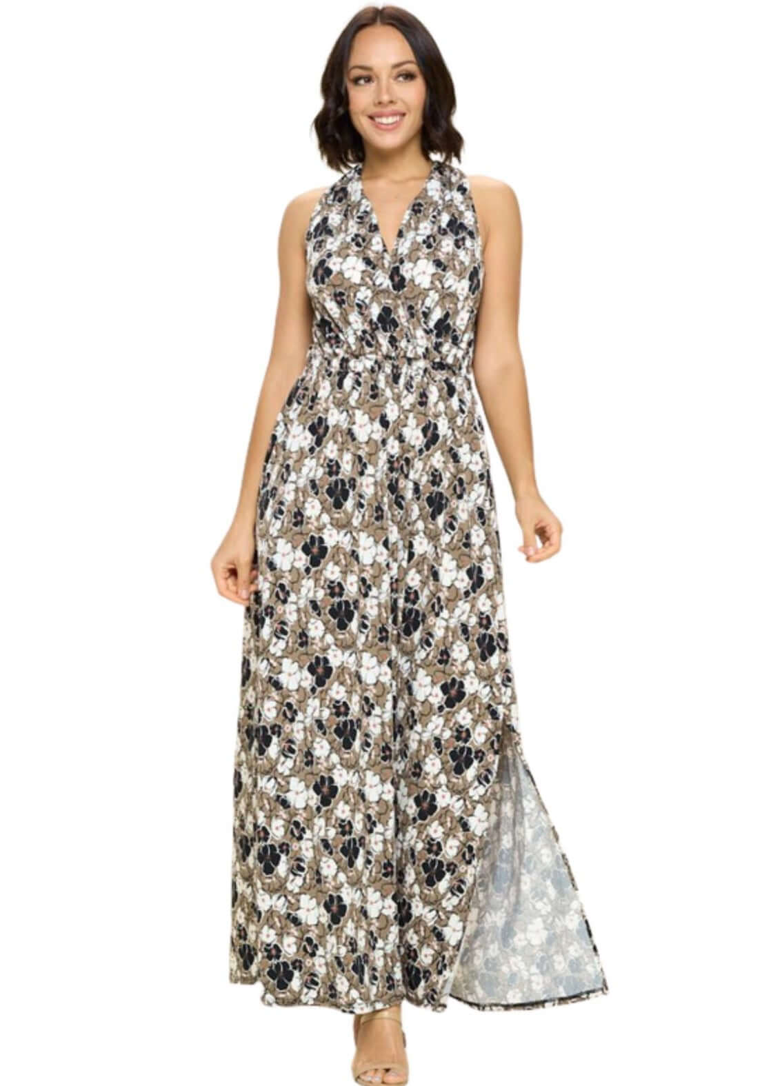 A Summer Event Halter Dress Made in USA