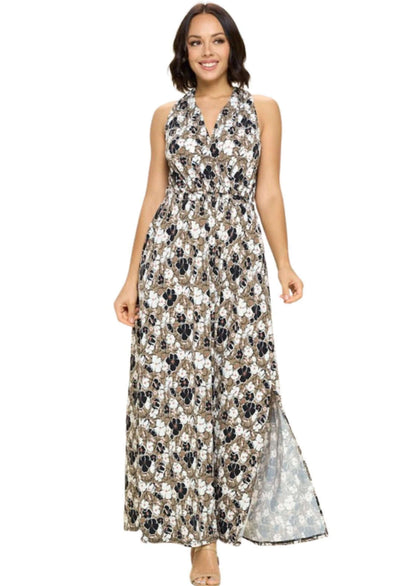 A Summer Event Halter Dress Made in USA