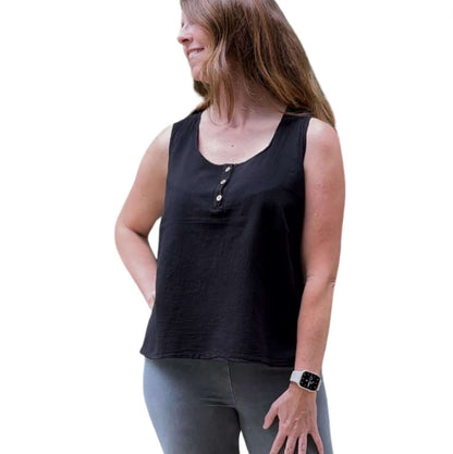 Cotton Wardrobe Essential Sleeveless Top