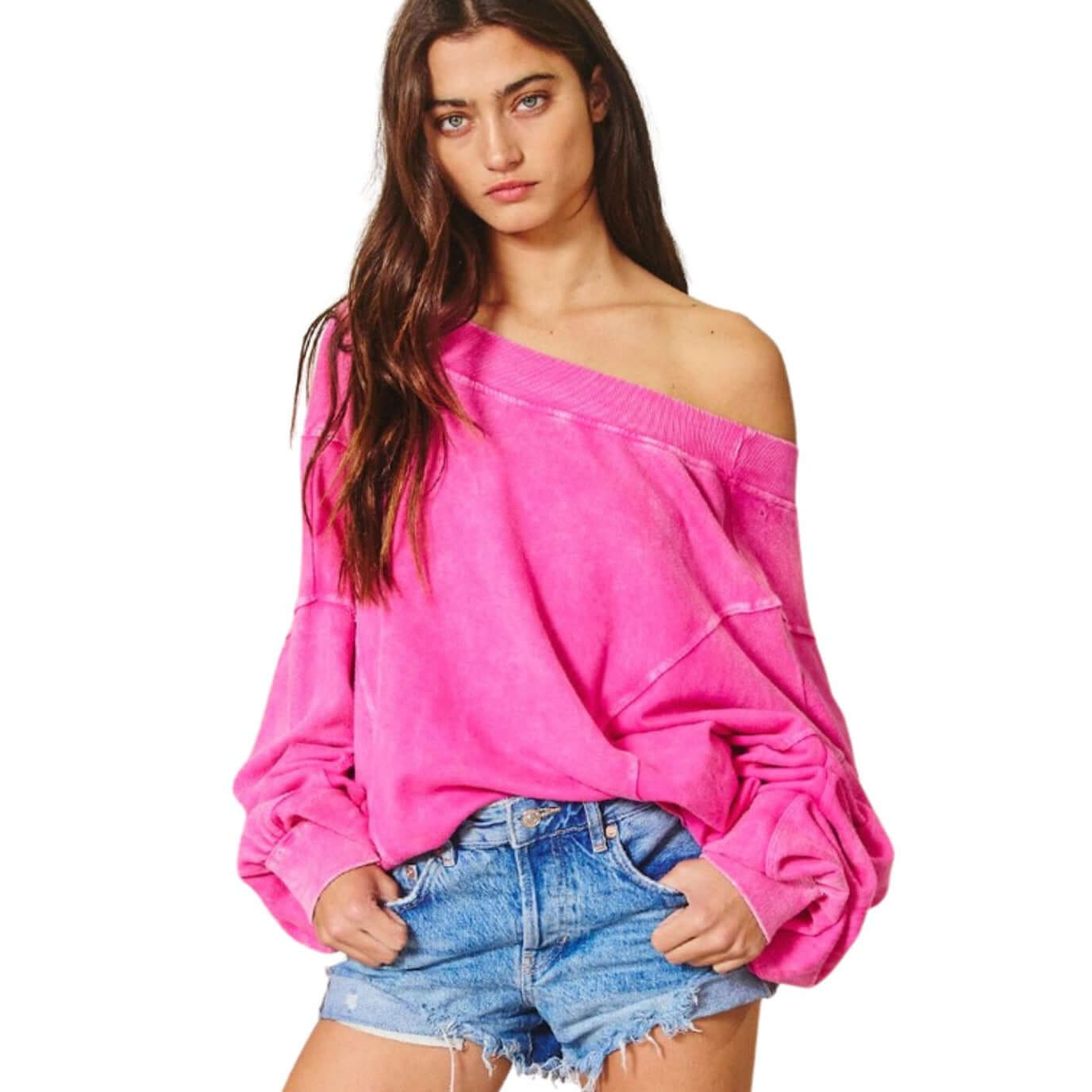 Reversible Twist Sweatshirt Made in USA