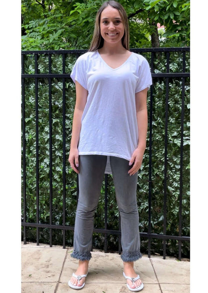 High Low V-Neck Super Comfy Tee