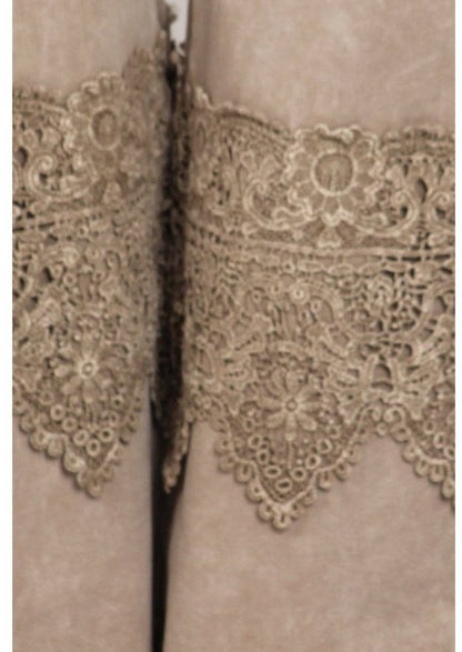 Stand Out Cropped Flare Pants with Crochet Detail Made in USA