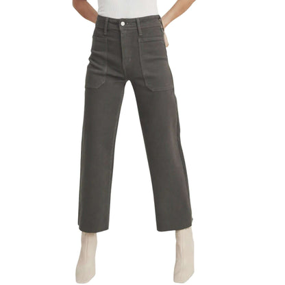 Nautical Wide Leg Jean Made in USA