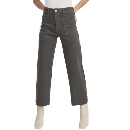 Nautical Wide Leg Jean Made in USA