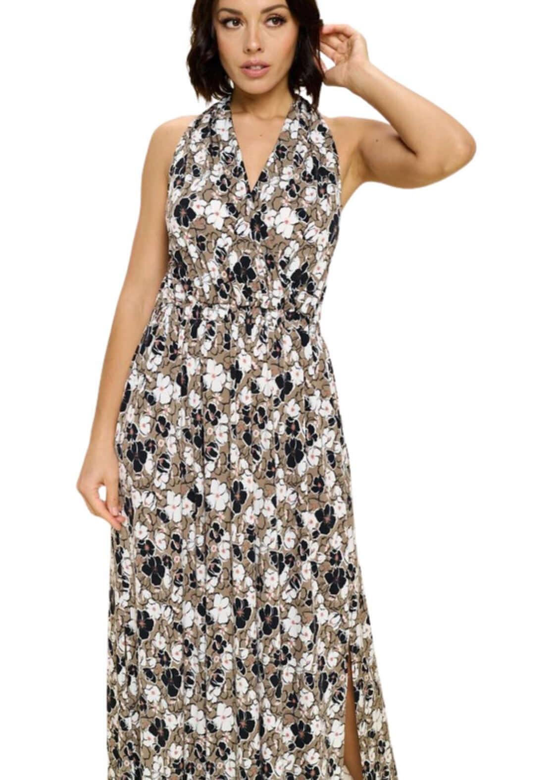 A Summer Event Halter Dress Made in USA