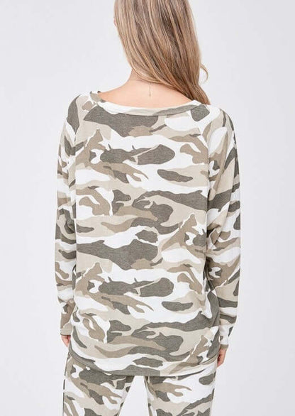 Cozy Camo Loungewear Set