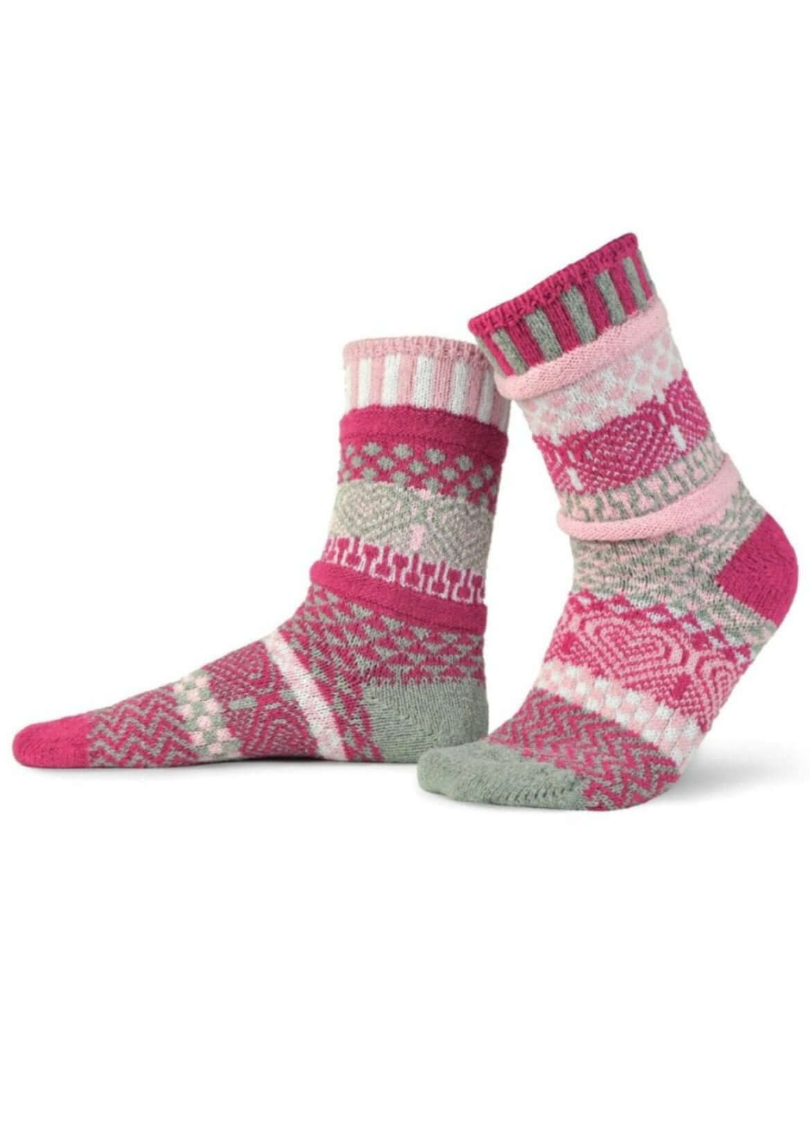 CUPID Knitted Crew Socks Made in USA