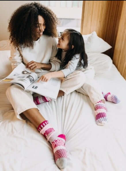 CUPID Knitted Crew Socks Made in USA