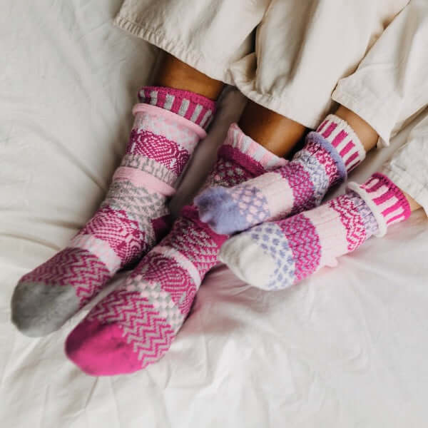 CUPID Knitted Crew Socks Made in USA