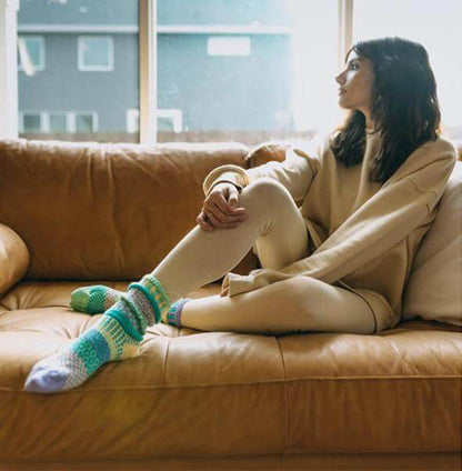 CHICK-a-DEE Knitted Crew Socks Made in USA