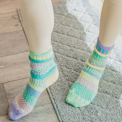 CHICK-a-DEE Knitted Crew Socks Made in USA