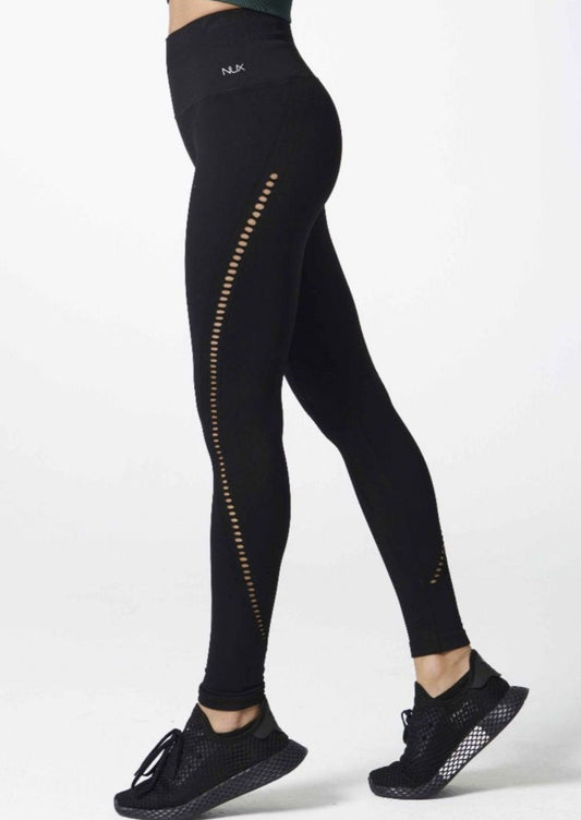 NUX Black Yoga Body Contour Legging Made in USA