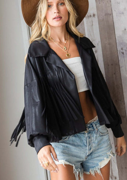 Vintage Cool Fringe Jacket