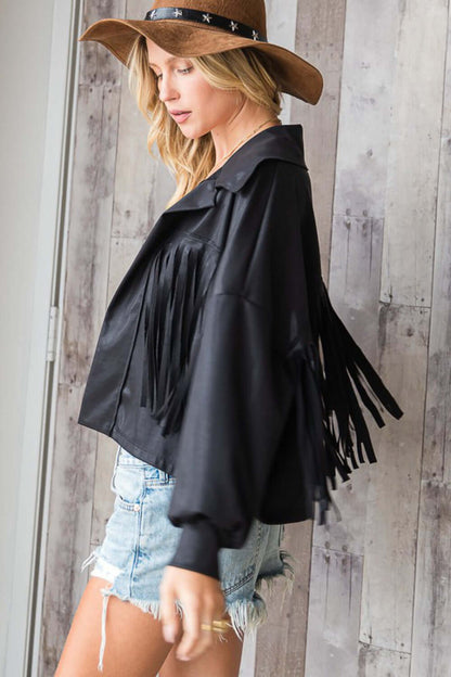 Vintage Cool Fringe Jacket