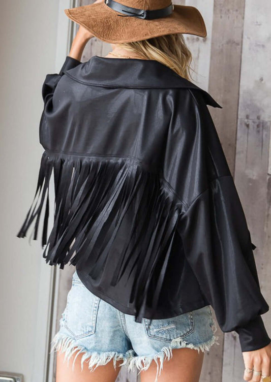 Vintage Cool Fringe Jacket