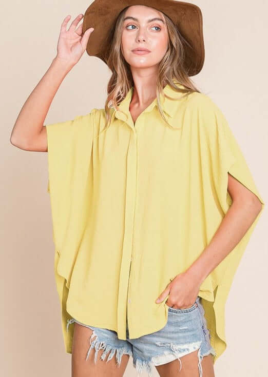 Our Favorite Versatile Button Down Top Made in USA
