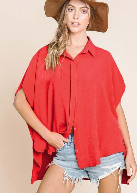 Our Favorite Versatile Button Down Top Made in USA