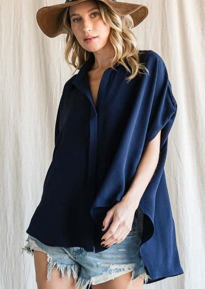 Our Favorite Versatile Button Down Top Made in USA