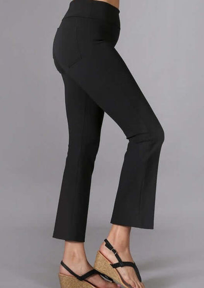 Ankle Stretch Pants with Slight Bell Flare