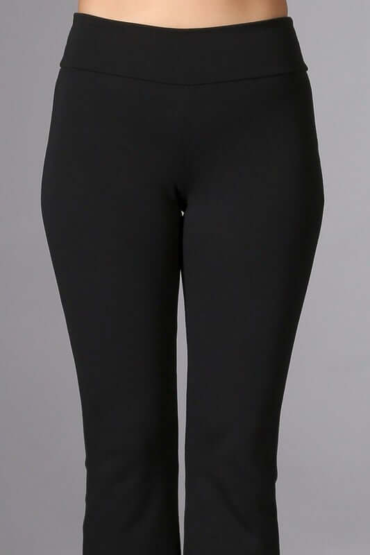 Ankle Stretch Pants with Slight Bell Flare