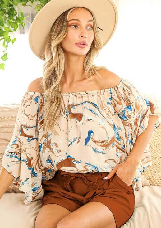 Enchanting Off the Shoulder Top